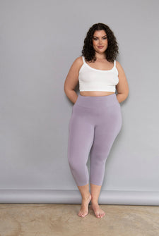 Legging léger court - Mauve