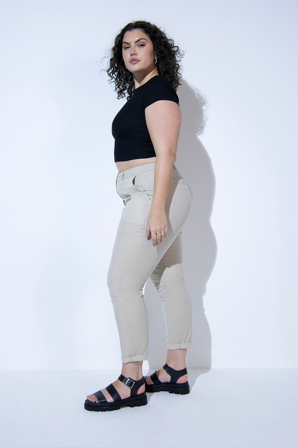 Pantalon chino grande taille - Avione