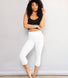 Legging léger court - Blanc