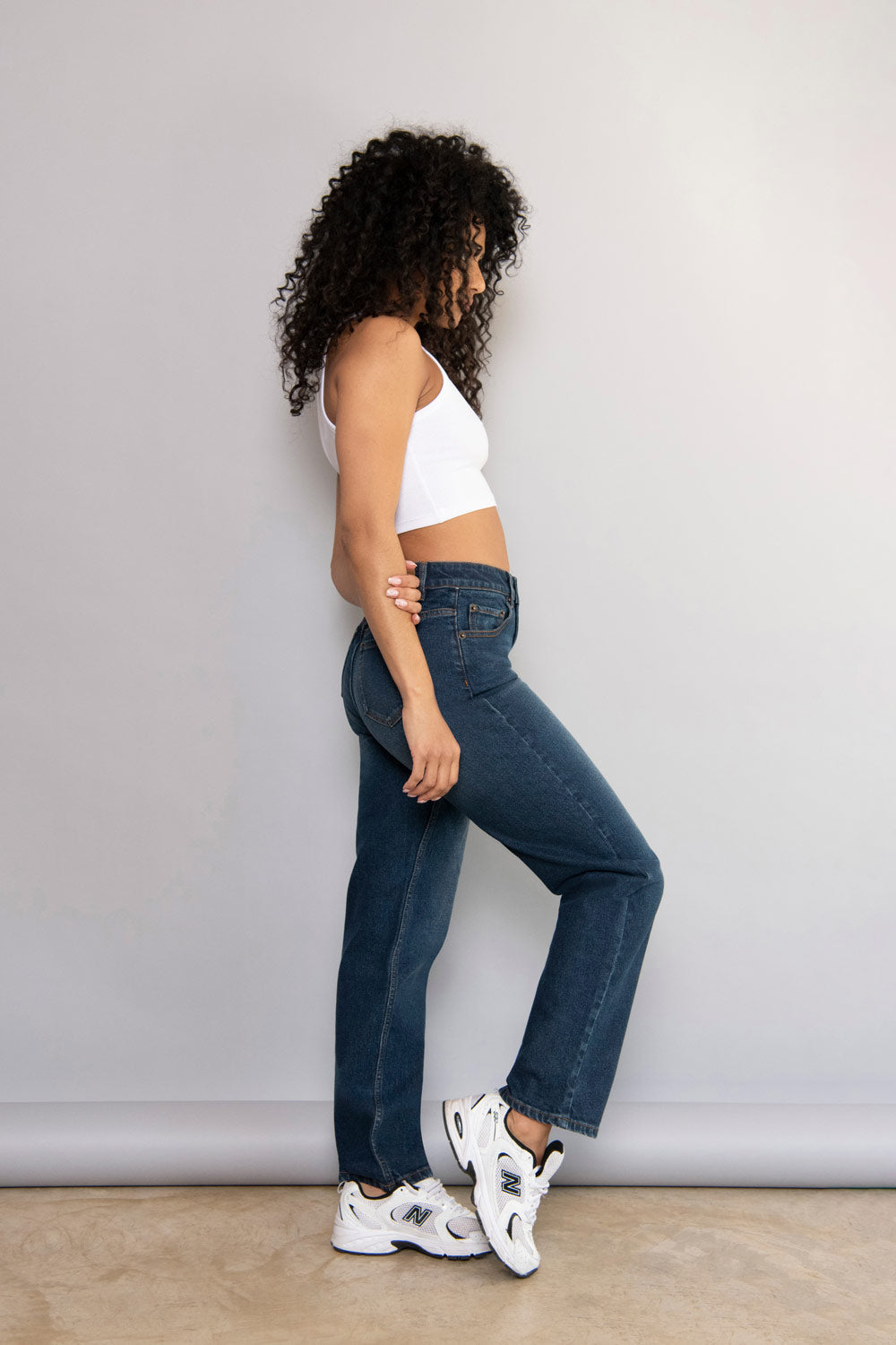 Jean straight - Dark Bleu