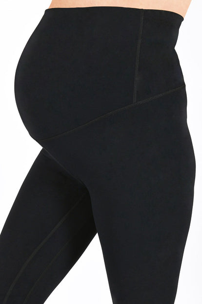 Legging de grossesse 7/8e Revitalise - Midnight Black