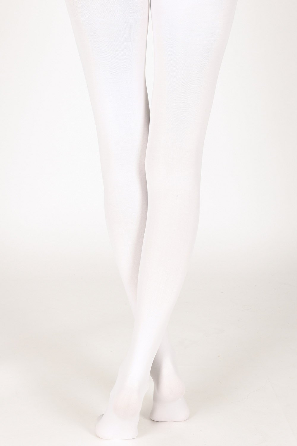 Collants grande taille  - Blanc