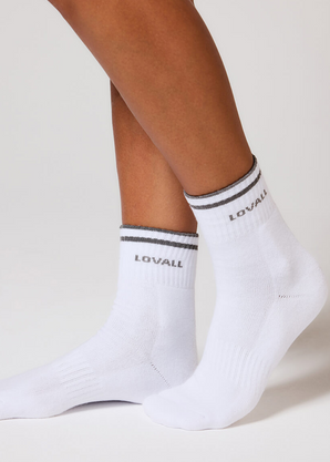 Chaussettes de sport côtelées - Slate Green