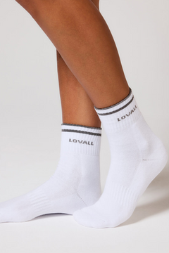 Chaussettes de sport côtelées - Vert ardoise