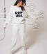 ALL SZN organique Sweat à Capuche Oversize Style 1 - Light Grey Marl