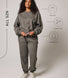 ALL SZN organique Sweat à Capuche Oversize Style 4 - Slate Green