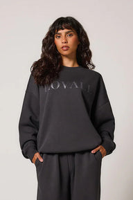 ALL SZN organique Sweat à Capuche Oversize Style 4 - Shadow