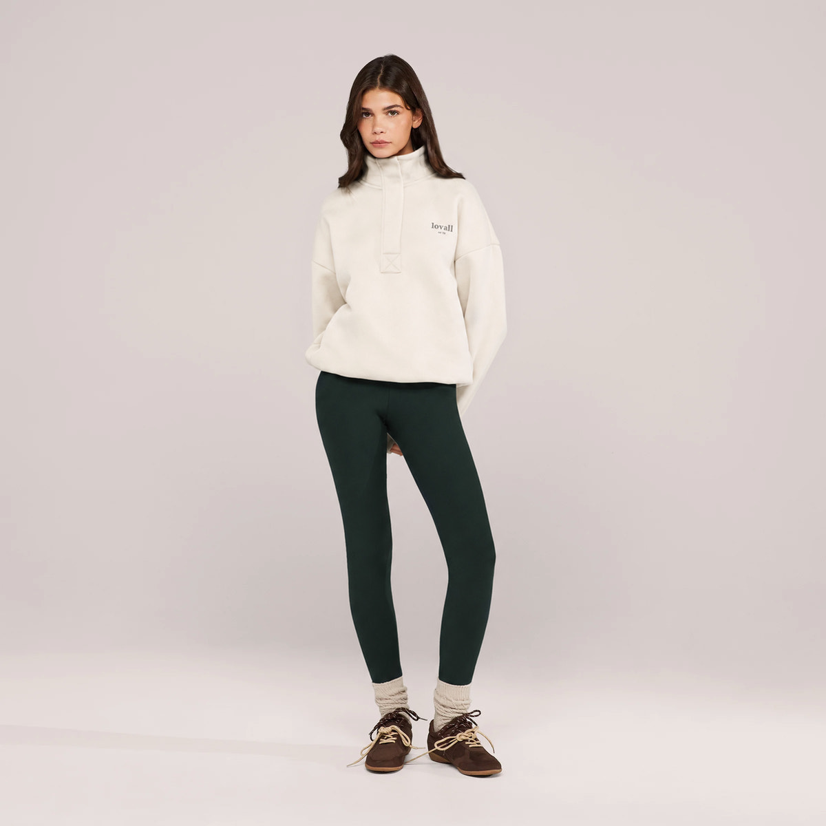 Legging taille haute d'hiver — Forêt profonde