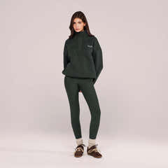 Legging taille haute d'hiver - Pin