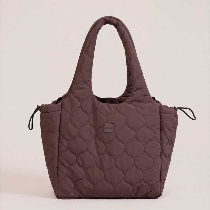Sac matelassé - Marron expresso