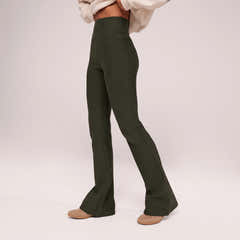 Legging taille haute d'hiver - Olive intense