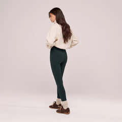 Legging taille haute d'hiver — Forêt profonde