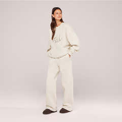 Sweat-shirt oversize lourd Campus - Mocha