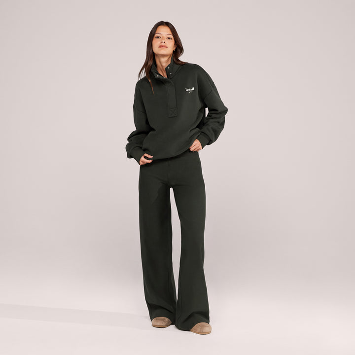 Pantalon large d'hiver - Pin