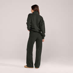Pantalon large d'hiver - Pin