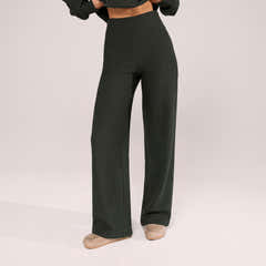 Pantalon large d'hiver - Pin