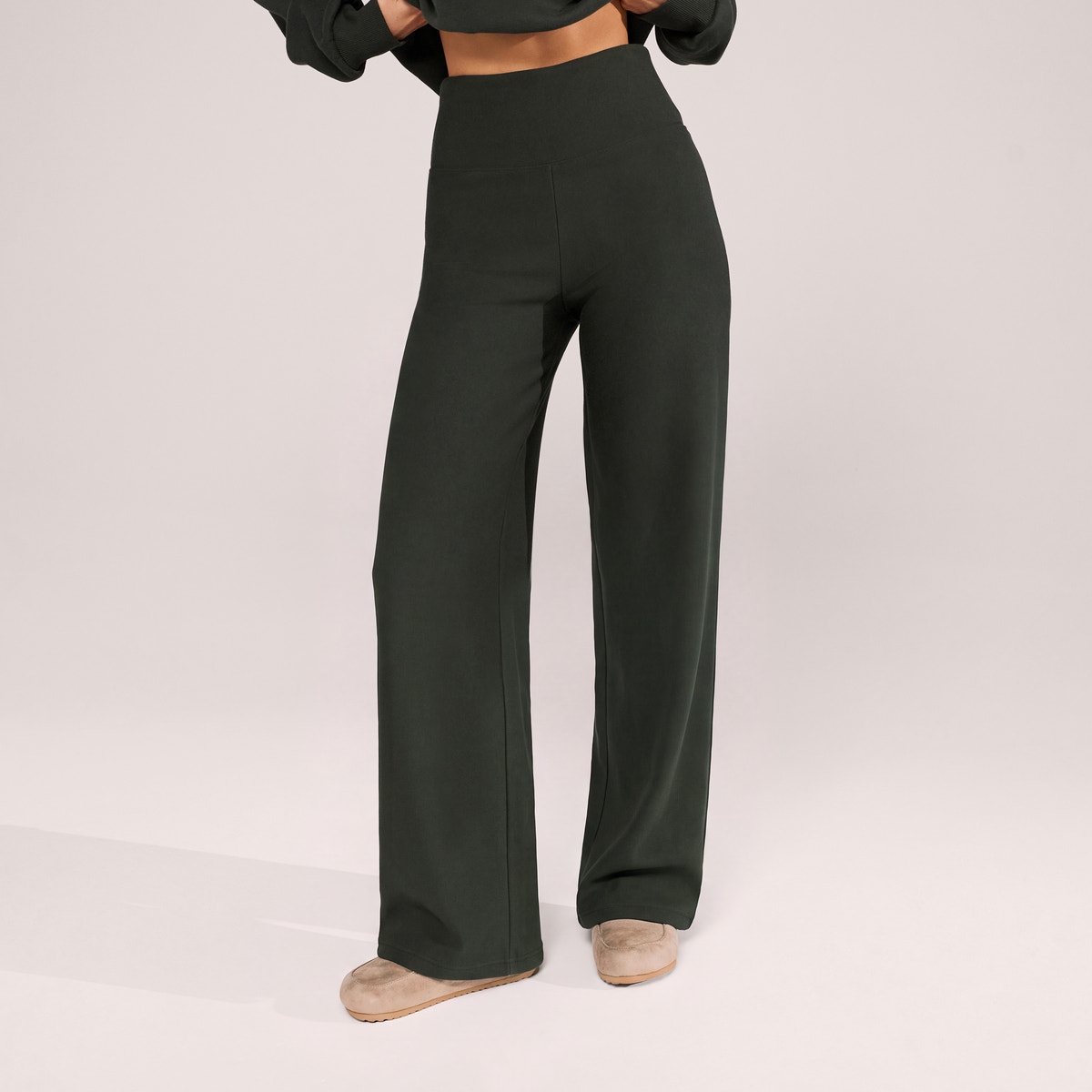 Pantalon large d'hiver - Pin
