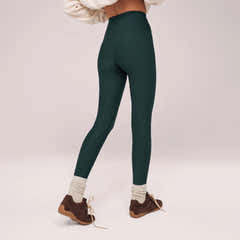 Legging taille haute d'hiver — Forêt profonde