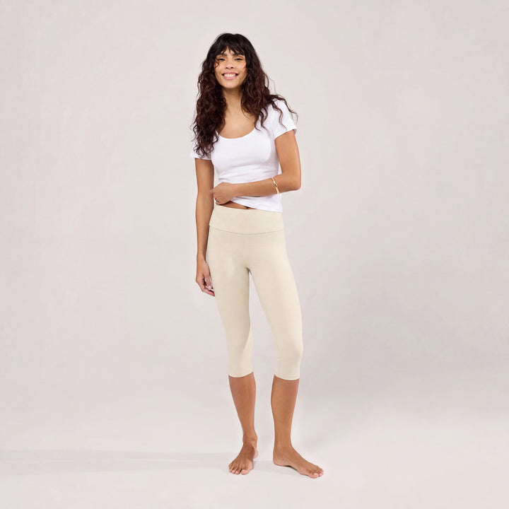 Legging léger Capri - Beige naturel