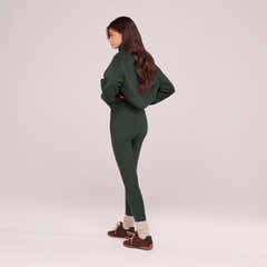 Legging taille haute d'hiver - Pin
