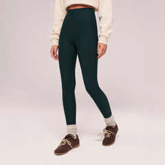 Legging taille haute d'hiver — Forêt profonde