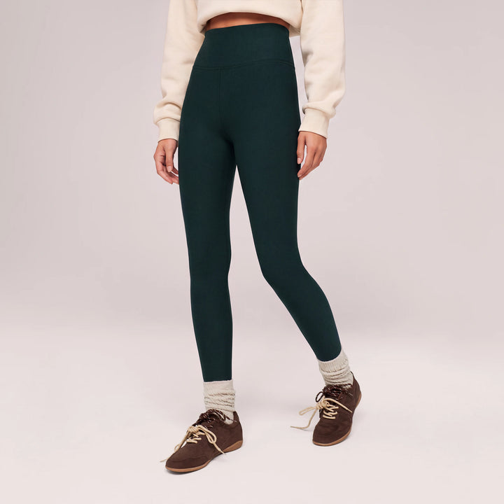 Legging taille haute d'hiver — Forêt profonde