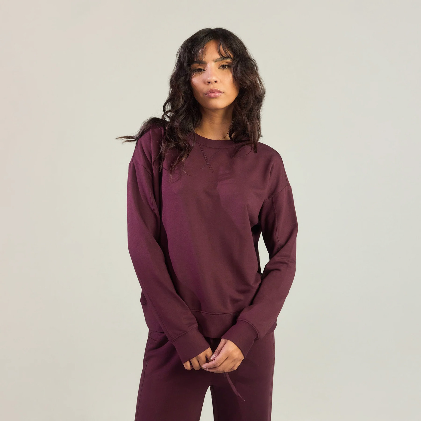 Sweat Lounge-Luxe - Dark Cherry