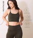 Brassière de sport grande taille 24/7 Revitalise - Deep Olive