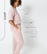 Ensemble de pyjama en coton peigné - Dusty Rose