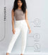 Pantalon cigarette - Off Blanc