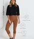 Legging court Everyday - Mocha Marron