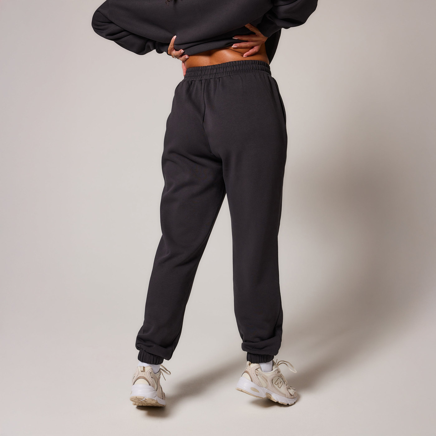 ALL SZN pantalon de jogging biologique à revers grande taille - Shadow