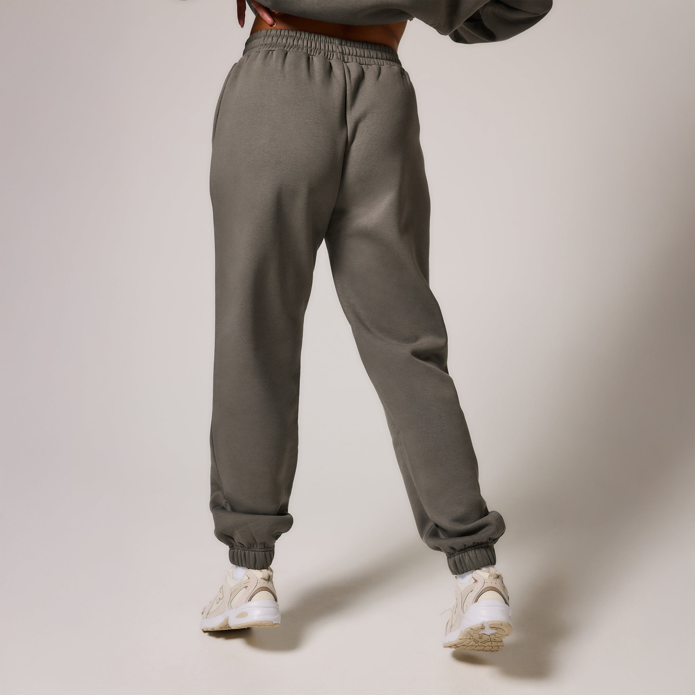 ALL SZN pantalon de jogging biologique à revers grande taille - Slate Green