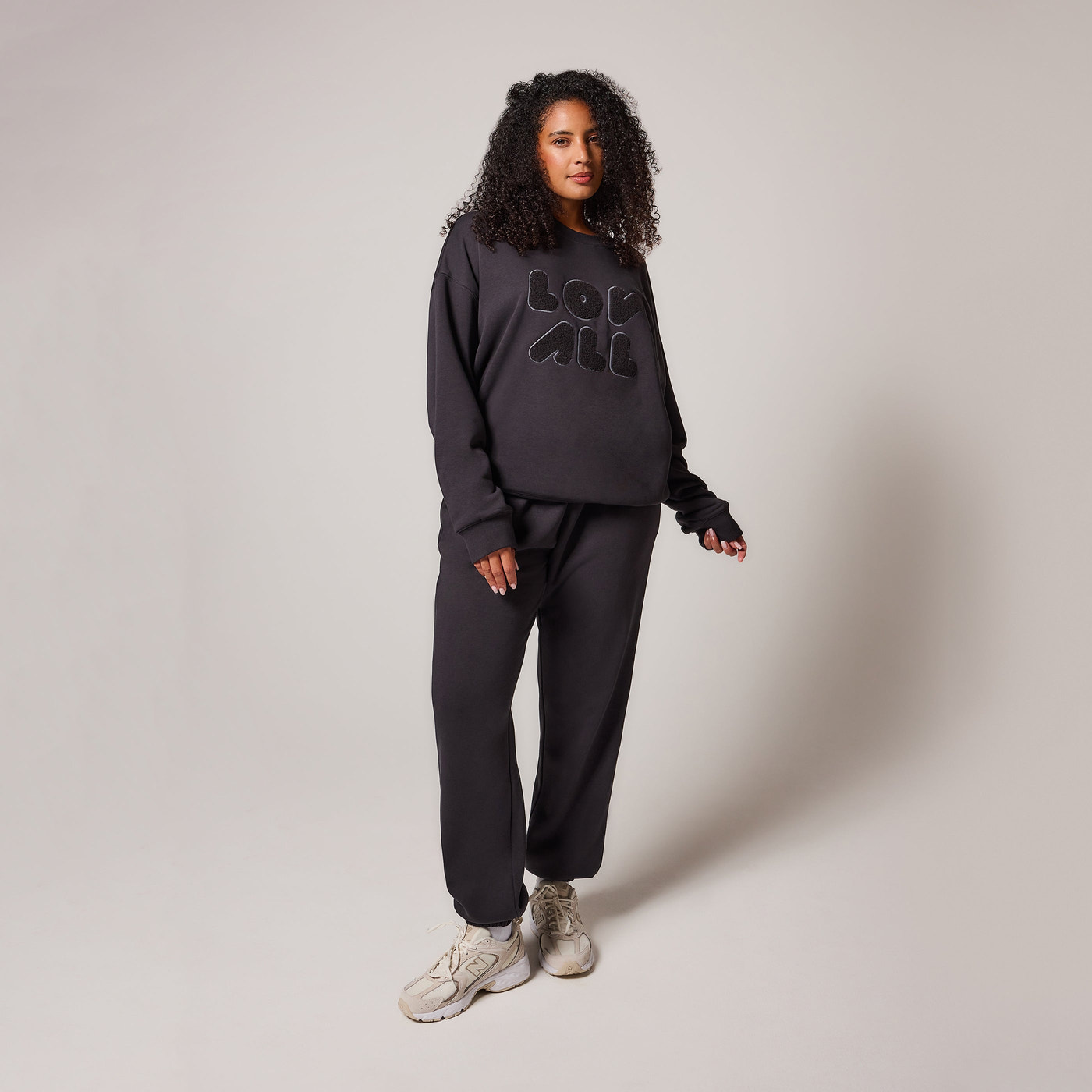ALL SZN organique Sweat à Capuche Oversize grande taille Style 1 - Shadow