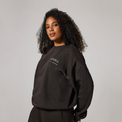 ALL SZN organique Sweat à Capuche Oversize grande taille Style 3 - Black Coffee