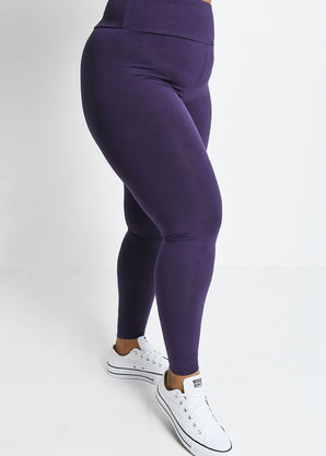 Legging léger taille haute grande taille Everyday - Acai Purple