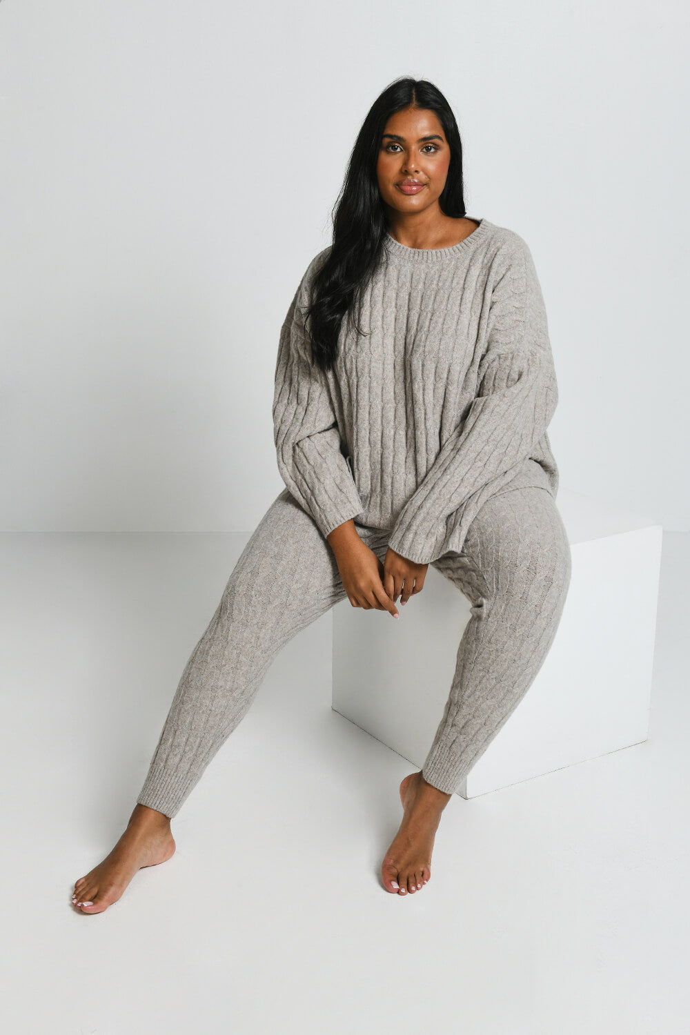 Pantalon de jogging torsadé grande taille - Avione