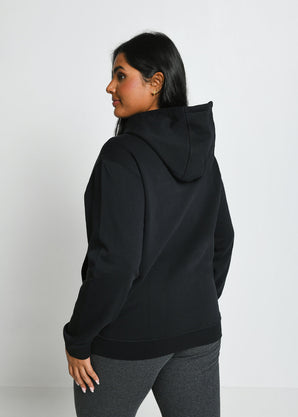 Sweat à capuche grande taille Everyday - Noir