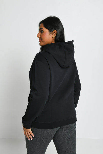 Sweat à capuche grande taille Everyday - Noir