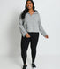 Legging taille haute grande taille Winter Everyday - Noir