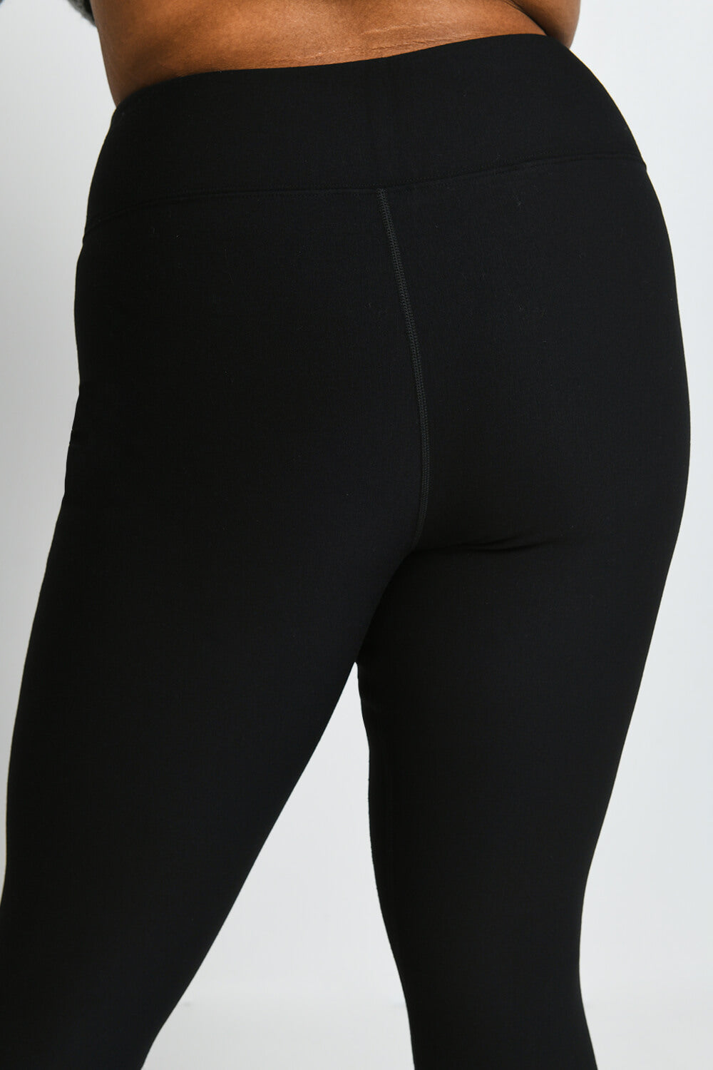 Legging taille haute grande taille Winter Everyday - Noir