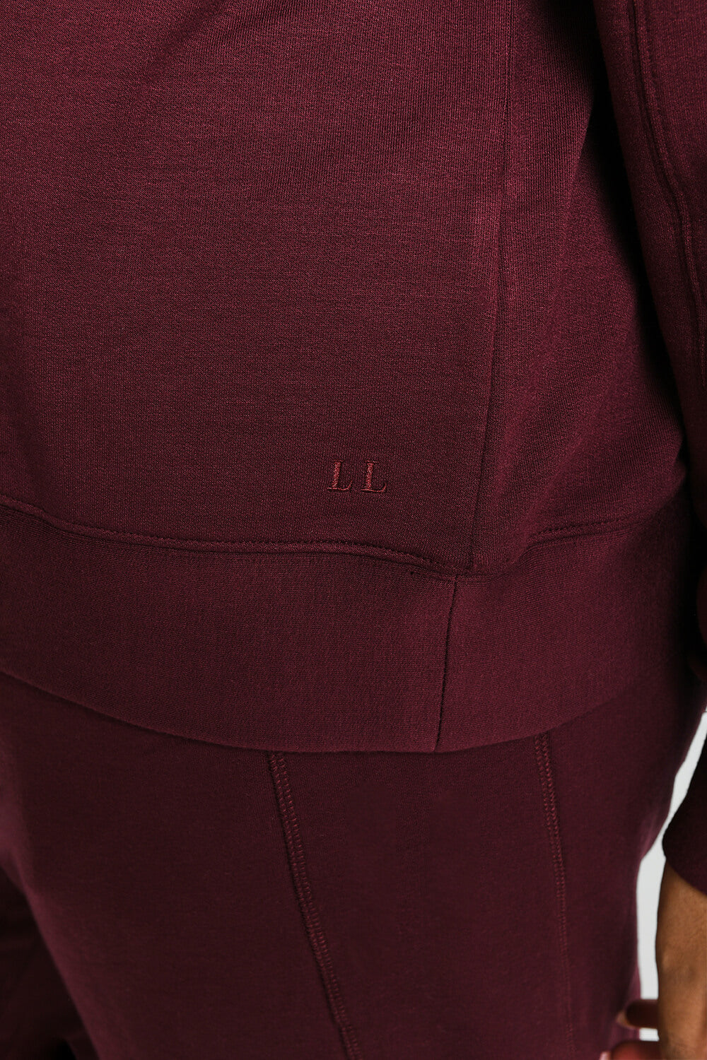 Sweat Lounge-Luxe grande taille - Dark Cherry