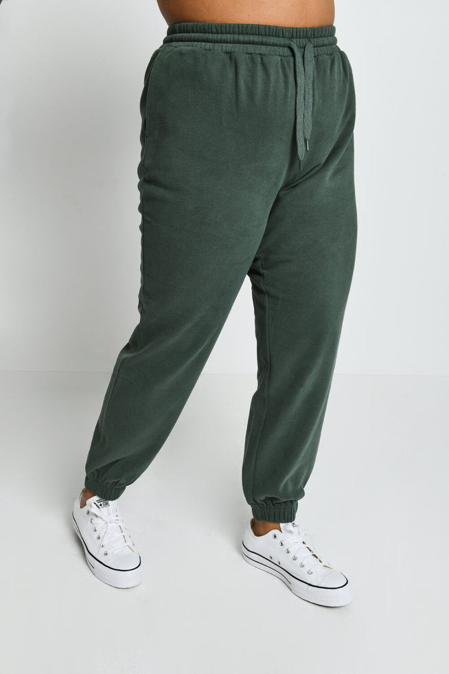 Pantalon de jogging confort grande taille Everyday - Vert Forêt