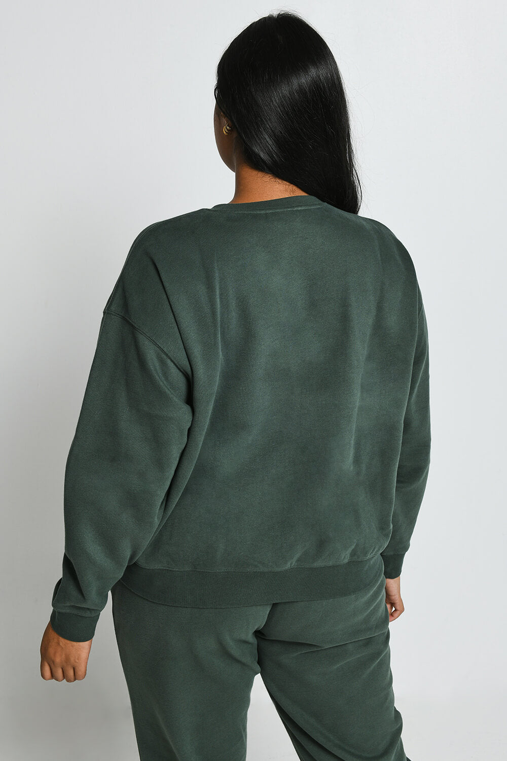 Sweat confort grande taille Everyday - Vert Forêt