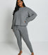 Pantalon de jogging torsadé - Gris