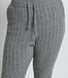 Pantalon de jogging torsadé grande taille - Gris