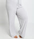 Ensemble lounge évasé tout doux grande taille - Gris