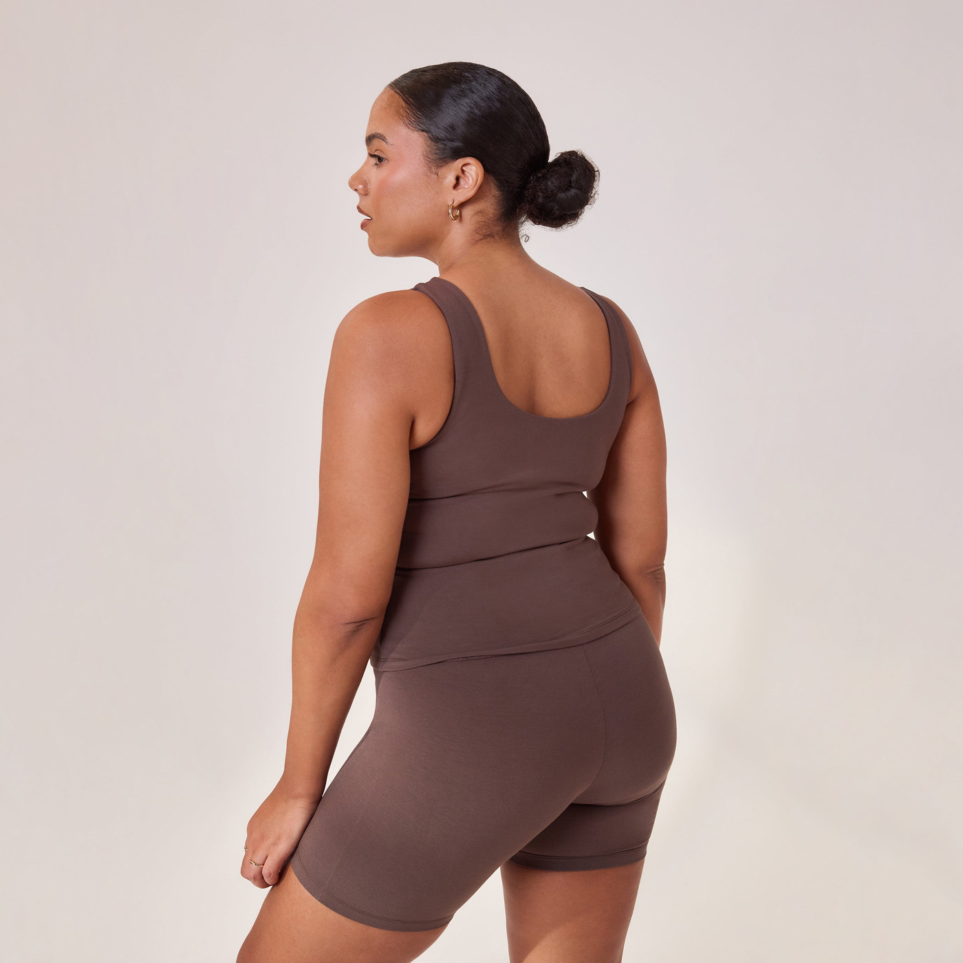 Curve Lightweight Everyday 6 Inch Cycling Shorts - Espresso Brown