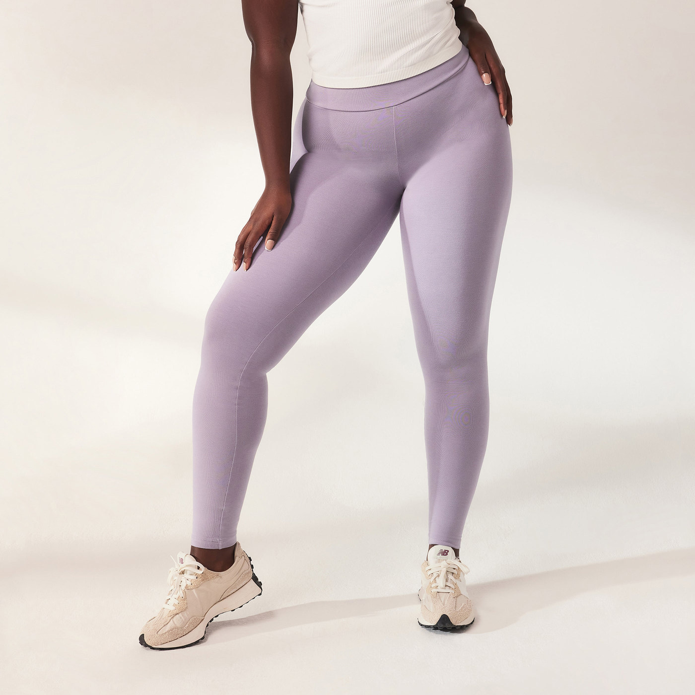 Legging léger taille haute Everyday - Mauve