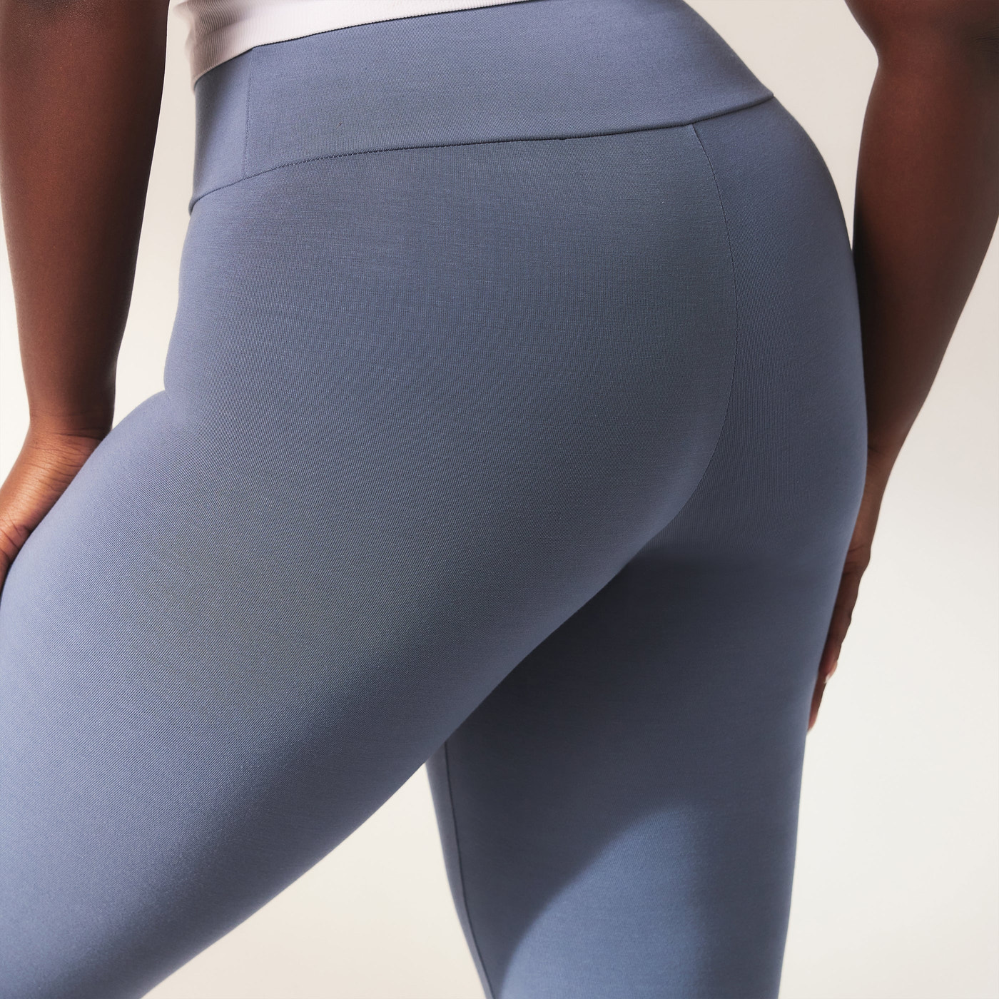 Legging léger taille haute Everyday - Steel Bleu